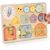Lewo Montessori Busy Board, Wooden Sensory Activity Toys for Toddlers Ages 1-3, Fidget Sensory Board with Switches Locks, Fine Motor Skills & Early Learning Educational Toy for Boys Girls