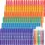 Lewtemi 120 Pcs Gel Crayons 6 Watercolor Rainbow Crayons Easter Basket Stuffers Twistable Washable Tempera Paint Sticks Art Drawing Painting Supplies for Paper, Glass, Mirrors and Windows
