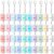 Lewtemi 40 Pcs Keyboard Fidget Toy Clicker Keyboard Fidget Keychain Decompression Button Clicker Toys for Adult Button Stress Relief to Relax Stress Anxiety Decompression Gifts (Macaron Colors)