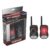 LEXIBOOK – Spy Mission – Walkie Talkies, 200m, Communication Set for Kids, 2 Communication Channels, Belt Clip, Black/Red, TW12SPYLXB