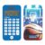 LEXIBOOK, Pocket Calculator Basket with Protection Cover, Basic and Advanced Functions, Battery and Solar Powered, C45BALXB