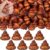 Leyndo 150 Pcs Original Poop Stress Ball Stretchy Sensory Poop Toys Poo Figures for Halloween Party Favors Joke Tricky Anxiety Relief Decor in Funny Pose Birthday Gift Prizes (Brown)