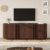 LFGUIZO Mid Century Modern Fluted TV Stand for TVs up to 70″, TV Console