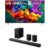 LG 75-Inch QNED evo QNED84B Mini LED 4K Smart TV (75QNED84BUA, 2026) Bundle S95TR 9.1.5-Ch Soundbar, Dolby Atmos, Dolby Vision, Wow Orchestra, WOWCAST, Rear Speakers, Wireless Subwoofer