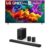 LG 75-Inch QNED evo QNED84B Mini LED 4K Smart TV (75QNED84BUA, 2026) Bundle S90TR 7.1.3-Ch Soundbar, Dolby Atmos, Dolby Vision, Wow Orchestra, WOWCAST, Rear Speakers, Wireless Subwoofer