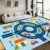 LGGLOVELIN City Traffic Road Area Rug 8x10ft Boys Car Track Carpet