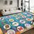 LGGLOVELIN Ocean Life Area Rug, 6x9ft Sea Animal Game Playroom Carpet