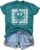 LHBNK Teacher Shirts Women Happy 100 Days of School T-Shirt Teach Print Graphic Tshirt Teacher Gifts Tops Tee Light Blue