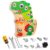 Liangding Montessori Screw Board Toy Dinosaur for Kids, Wooden Fine Motor Skills Busy Board with 8 Screws & Tools, STEM Learning Toy for Toddlers Ages 3 4 5, Educational Gift for Boys & Girls