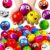 Libima 100 Pcs Face Stress Balls 2 Inch Funny Colorful Emotion Foam Balls for Class Prizes, Office Stress Relief, Party Favors & Kids Gifts (8 Expressions)