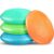 Libima 4 Pcs 13 Inch Glitter Wiggle Seat for Sensory Kids, Light Color