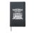 Librarian Book Lover Library Card Hardcover Journal, Black