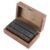 LICAEVEY Vintage Wood Alphabet Letter Rubber Stamps 70PCS for Scrapbook Card Making Plastic Glass