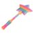 LiebeWH 3D Printed Credit Card Wand Tap to Pay Contactless Wand Holder for Payment with Gradient Color Star Shape Ergonomic 14in Handle for Fun Secure Transactions Kids Adults