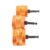 LiebeWH 3Pcs Copper Pipe Cleaner Set 1/2in 3/4in 1in for Drill Plumbing Removes Paint Burrs with Stainless Steel Brush Replacement Aluminum Alloy Body