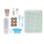LiebeWH Kids Growing Kits Plastic Seed Germination Kit with Transparent