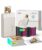 Liene Pearl N200 Pro Portable AI Photo Printer, Gold, 100 Sheets 2×3 Adhesive Paper & 10 Cartridges Bundle