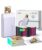 Liene Pearl N200 Pro Portable AI Photo Printer, Purple, 100 Sheets 2×3 Adhesive Paper & 10 Cartridges Bundle
