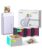Liene Pearl N200 Pro Portable AI Photo Printer, Purple, 150 Sheets 2×3 Adhesive Paper & 15 Cartridges Bundle