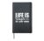 Life is Simple Eat Sleep Aikido Martial Arts Hardcover Journal, Black