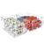 Lifemaster Multi-purpose Refrigerator Bins – 2 pieces Large Capacity Stackable Fridge Bin Organizer with Easy Grip Handles – Clear