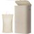 Lifewit 100L Foldable Laundry Basket with Lid & Handles, Beige