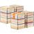 Lifewit 36L Clear Sheet Storage Bags with Zipper 12 Pack, Plastic Sweater Storage Bins for Clothing, Vinyl Foldable Clothes Containers Organizers for Closet, Blankets, Bedding 17.7 x 15.7 x 7.9 Inch