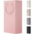 Lifewit 65L Narrow Laundry Basket Tall for Dirty Clothes, Slim Collapsible Laundry Hamper with Handles, Laundry Bag Bin for Bedroom Dorm Laundry Room, Pink