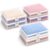 Lifewit 6 Pack Clear Zippered Storage Bags, Plastic Storage Bags Clothing Organizer for Blankets Linen Sweater Bed Sheet Quilt Clothes (15.7 x 14 x 4.1 Inch)