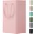 Lifewit Slim Laundry Hamper, Narrow Small Laundry Basket with Handle for Dirty Clothes, Collapsible Tall Thin Laundry Bin for Bathroom Bedroom Dorm College, 50L, Pink