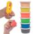 LIFE WORKS Therapy Putty Set for Adults and Teens, 6 Resistance Levels, Non-Toxic Silicone Hand Therapy Tool for Grip Strength, Fine Motor Skills, Rehab & Sensory Use, 6 Pack, Color-Coded, 3oz Each