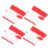 LIFKOME 50pcs Black Dry Erase Marker with Built in Eraser Lid Fine Tip