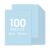 Light Blue Construction Paper, 12×18 Inch, 100 Sheets, Bulk Pack, 30lb/110gsm