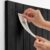 Lightomorrow Arched Felt Bulletin Board, Decorative Felt Pin Board for Wall Black