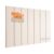 Lightomorrow Bulletin Board, 24 x 18 inches Cork Board Alternative for Wall, Felt Board Decorative Pin Board with 20 Pushpins – Oatmeal Stripes