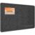 Lightomorrow Bulletin Board, 24×18 inches Decorative Felt Pin Board, Cork Board Alternative for Wall, Foldable Photo Board Self-Adhesive Vision Board Mood Board with 20 Pushpins-Dark Gray