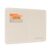 Lightomorrow Stitched Bulletin Board, 24 x 18 inches Decorative Felt Pin Board, Cork Board Alternative for Wall, Foldable Photo Board with 20 Pushpins – Beige Brown