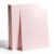 Light Pink Shimmer Cardstock, Double‑Sided Pearlescent Paper 8.5×11 Inch
