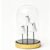 Light Up Halloween Ghost Night Light, 3 Mini Figurines in Dome Lamp for Bedroom Nightstand, Cute Spooky Tabletop Decor with Warm LED Glow