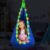 Light up Pod Swing Seat, Hammock Swing Chair with Colorful LED Lights, Portable Sensory Swing for Indoor Outdoor Fun, Age 3+, Max 176 Lbs