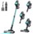 Lightweight Cordless Vacuum Cleaner 40Kpa Suction Up to 40 Min Home Floor Cleaner