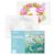Lightwish Watercolor Coloring Book for Adults & Beginners, 100% Cotton 300gsm/140lb Acid-Free Hot Press Paper, 8.3 x 5.6 Inches, 15 Sheets, Floral-Themed