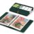 Lightwish Watercolor Sketchbook, 100% Cotton 300gsm Hot Press, 6.69″ x 3.94″, 20 Sheets, Binder Bound & Refillable, Acid Free Paper for Artists, Adults, Students, Travel Art Journal