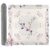 Light Yellow Mahjong Mat with Dice Peach Blossom American Mahjong Table Cloth with Rules Mats, Noise Reduction Anti-Slip Game Mat 33 inch for Mahjong, Poker, Board Games, Card Games, Dominoes