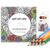 LILADORA Art of Life Adult Coloring Book with 12 Colored Pencils Set | 38 Pages | Complete Stress Relief Gift | Ready-to-Color Art Kit