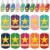 Liliaafar 60 Set Star Performer Awards Dog Tag Necklaces Bulk Acrylic Tags with Chains for Student of The Month Rewards, Classroom Incentives, Birthday Gifts, School Teacher Supply, 2” x 1.1”