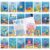 Liliful 24 Pcs Ocean Cartoons Coloring Book Bulk Mini Ocean Cartoons Theme Drawing Book with Sea Creature Shell Patterns Marine Life Goodie Bag Filler Party Favors and Holiday Gifts