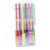 Lilihuimaoyi 6 Pieces Gel Ink Ballpoint Pen Kit Art Pens Markers Adult Coloring Journaling Smooth No Smudge Water Based 0.5mm Suitable for Illustrations Ma, Colorful Ink
