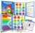 Lililogic Magnetic Fraction Book with 164 Pcs Tiles and Circles, Montessori Fraction Manipulatives Set, Includes 3 Double-Sided Math Activity Sheets and Marker, Educational Math Toys for Grades K-3