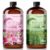 Lily Essential Oil 8 Fl Oz (240Ml) and Marjoram Essential Oil 16 Fl Oz (480Ml) Fragrance Oil for Aroma Diffuser,Humidifier,Home Fragrance,Spa,Cleaning,Body Care,Massage,Yoga,DIY Candle